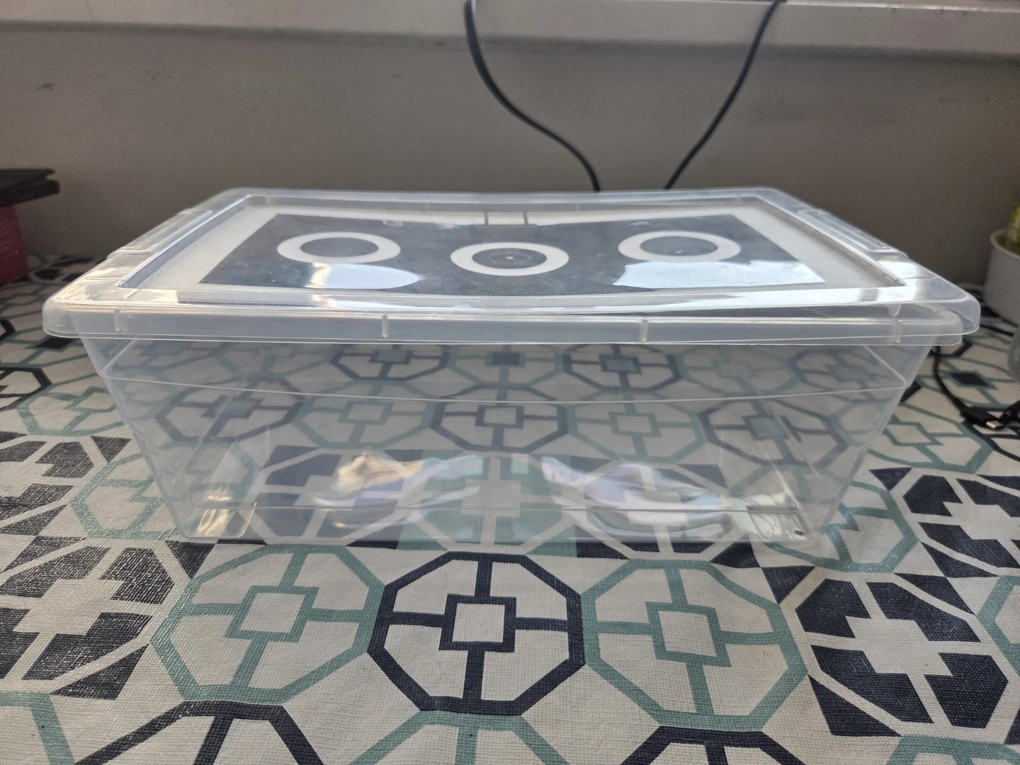 Clear Plastic Storage Box