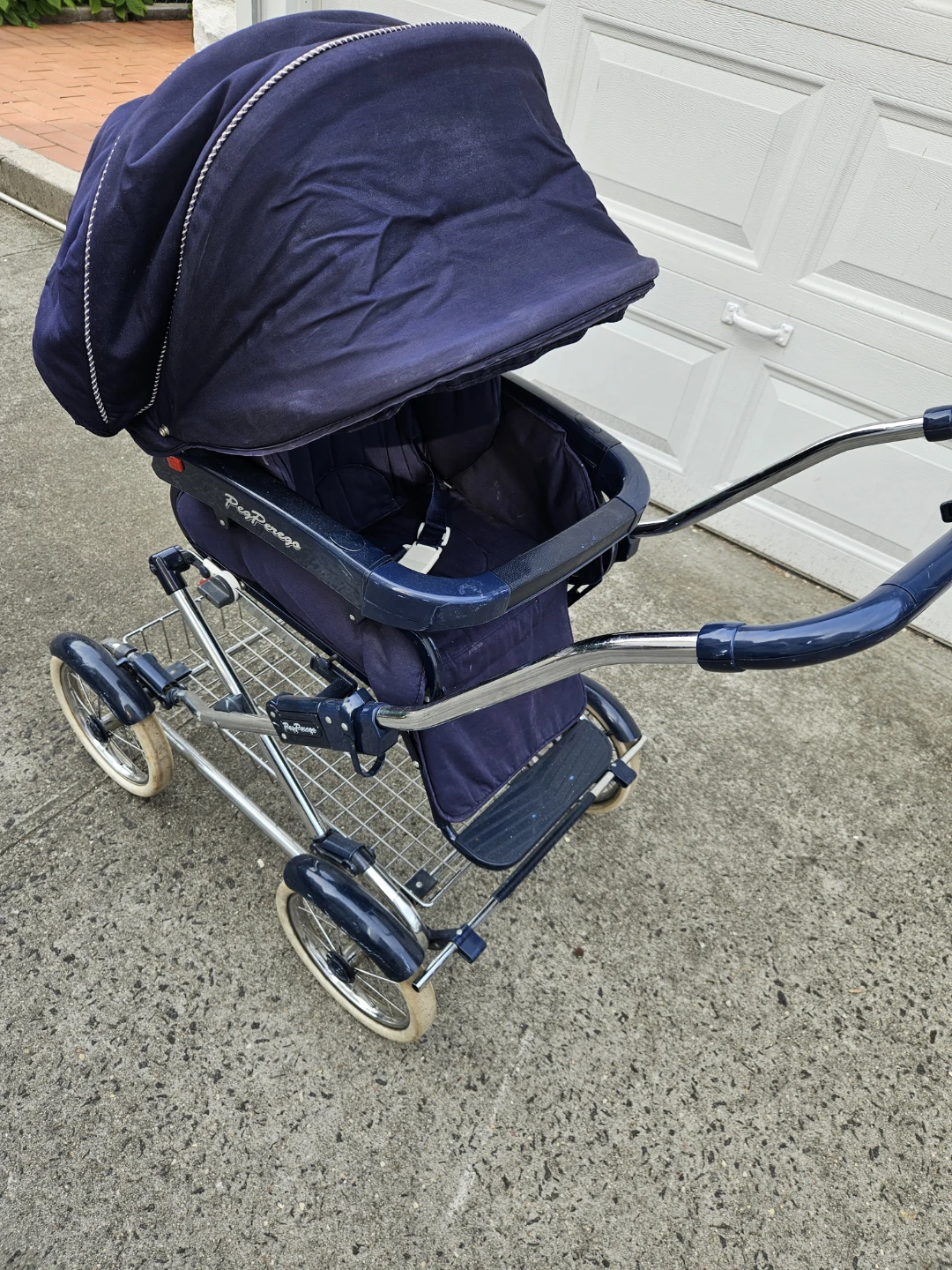 Italian pram stroller and bassinet - photo 2
