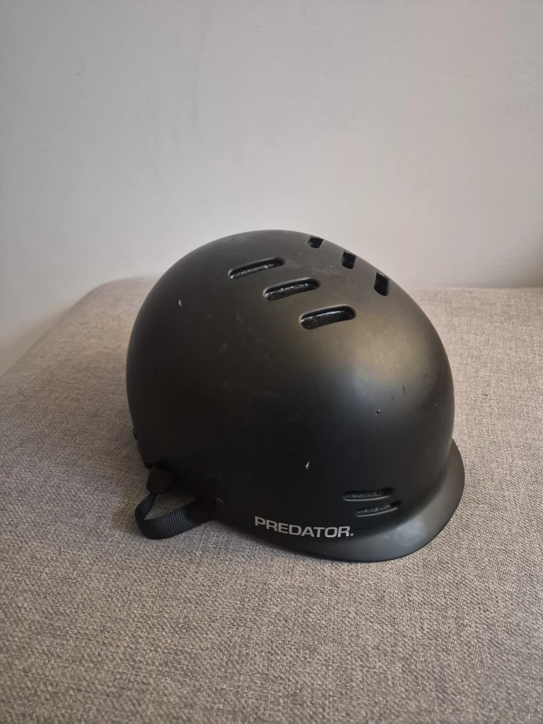 Predator Black Skate/Bike Helmet