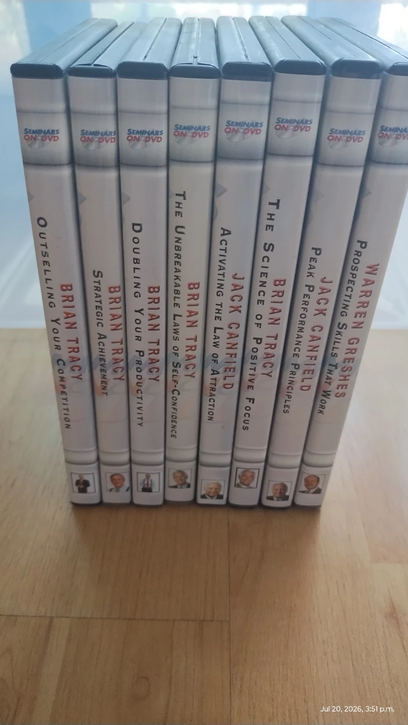 Personal Development DVD Collection (8 DVDs)