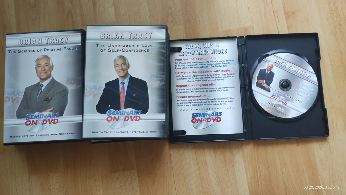 Personal Development DVD Collection (8 DVDs) - photo 2