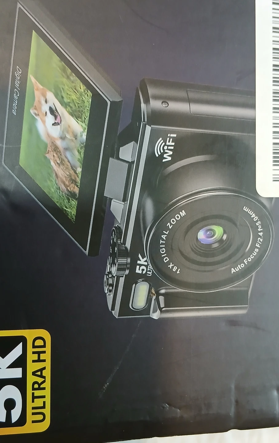 K Digital Camera 5K Ultra HD Video