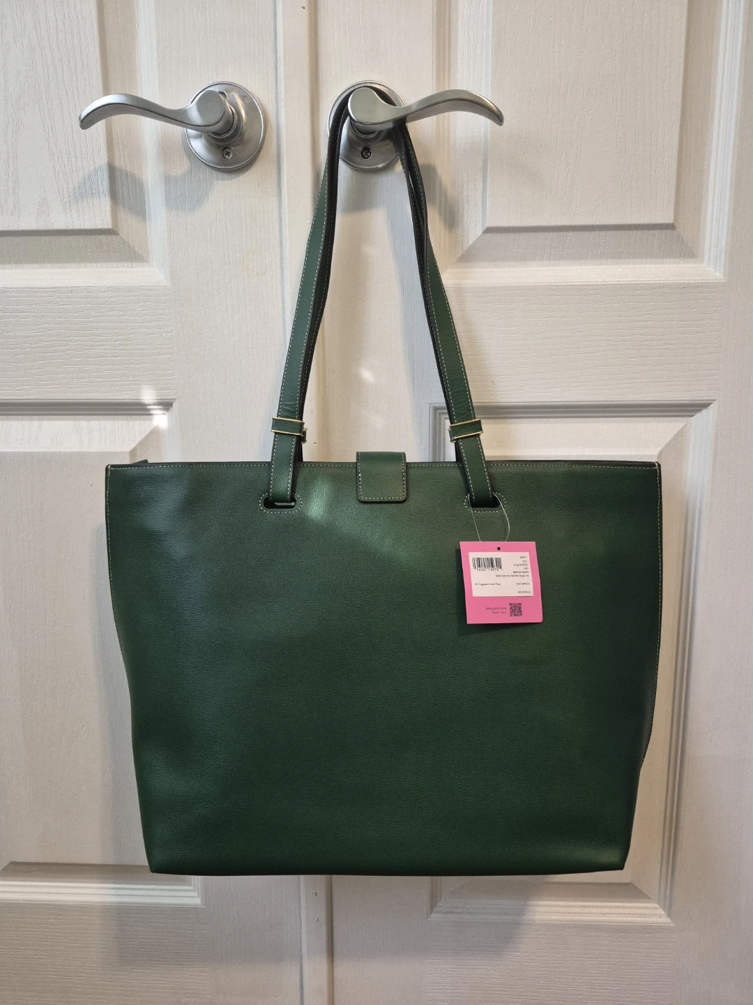 Kate Spade Green Leather Tote Bag - New with Tag - photo 2