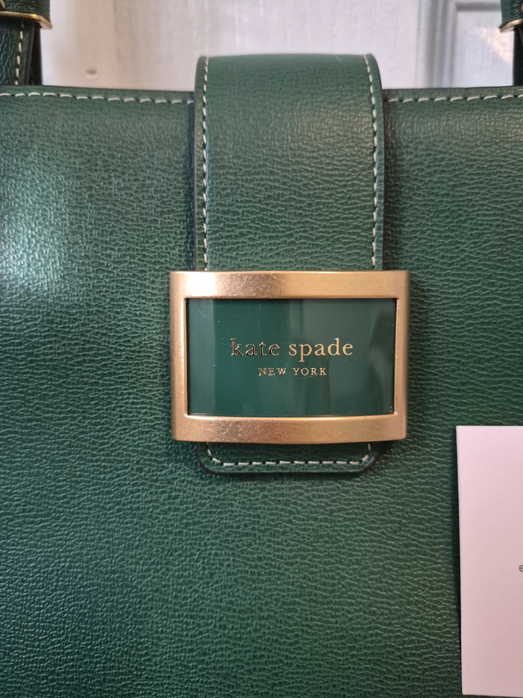 Kate Spade Green Leather Tote Bag - New with Tag - photo 3