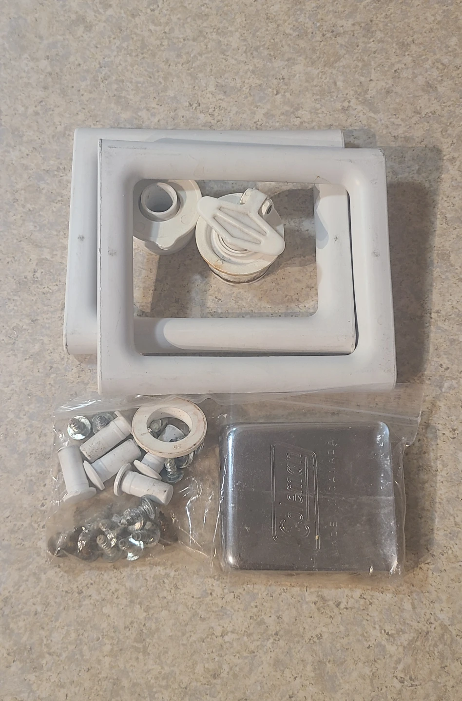 Vintage Coleman Cooler Parts - Latch, Handles, Drains, 1960s/70s