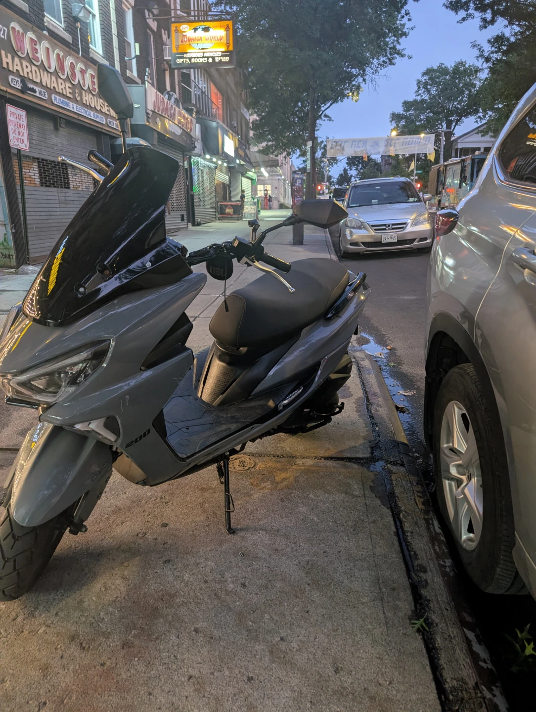 Eagle 200 Scooter - Gray - photo 3