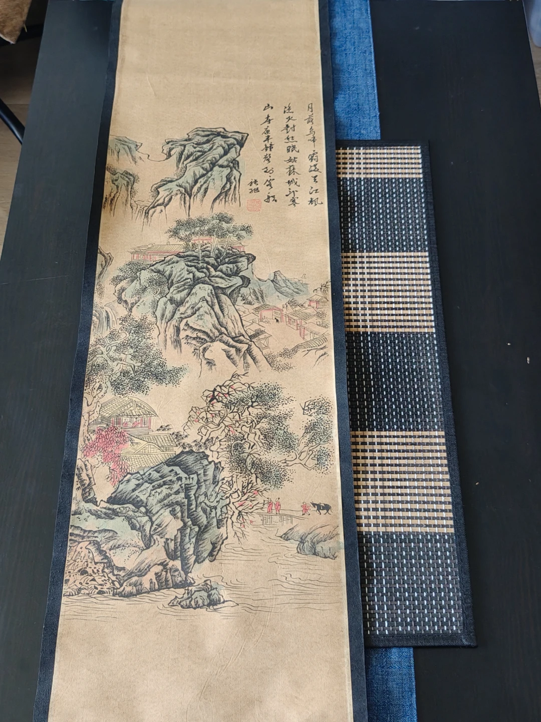 Chinese Style Landscape Hanging Scroll - photo 3