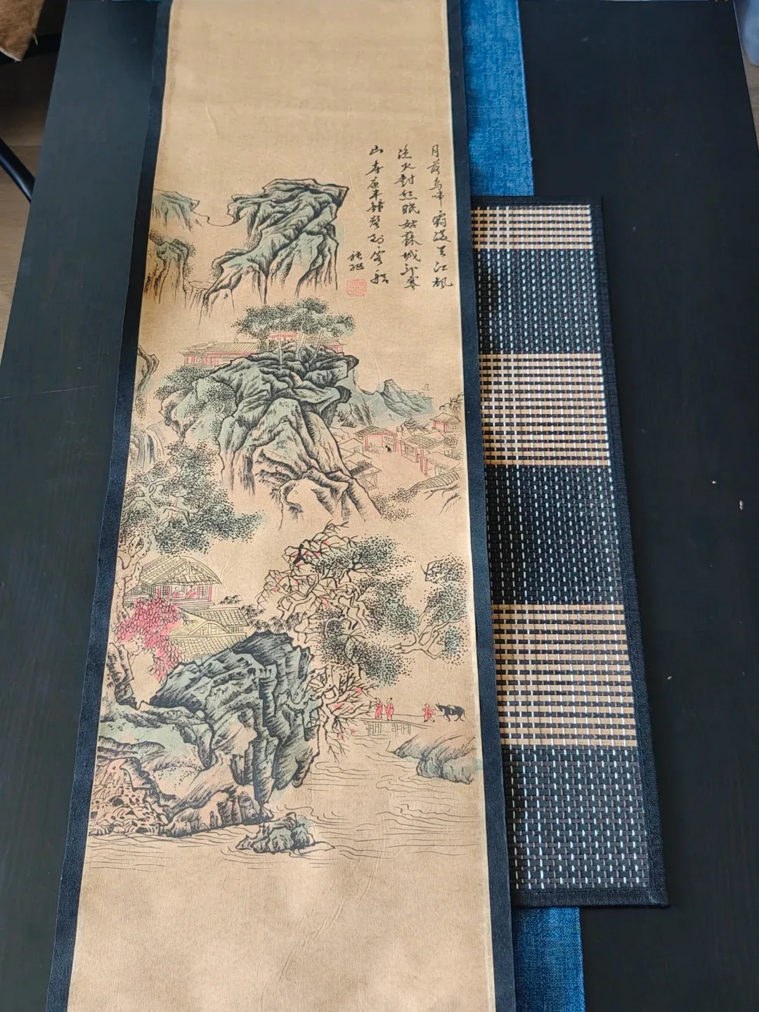Chinese Style Landscape Hanging Scroll - photo 3