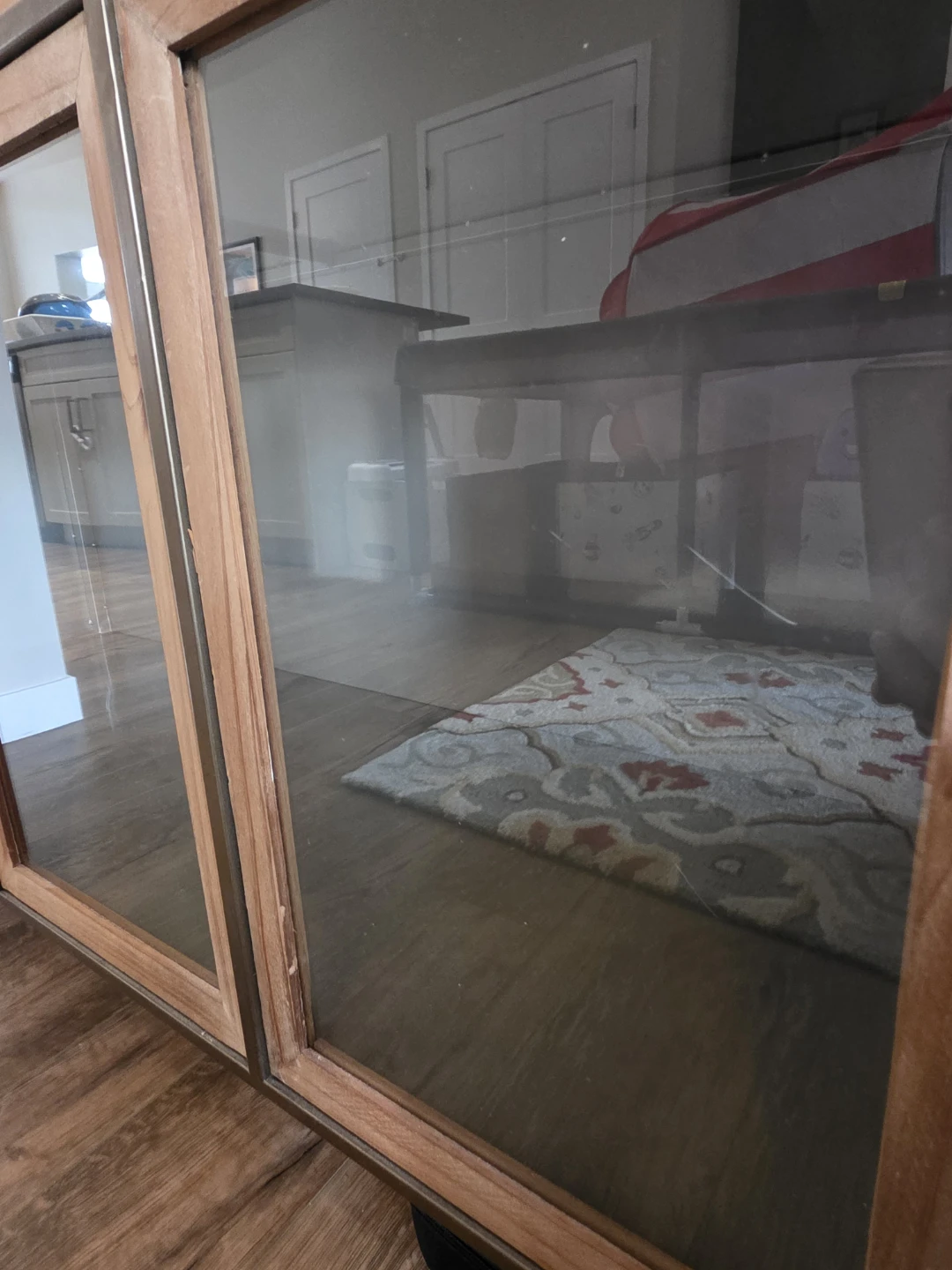 Metal Display Cabinet with Glass Doors - photo 3