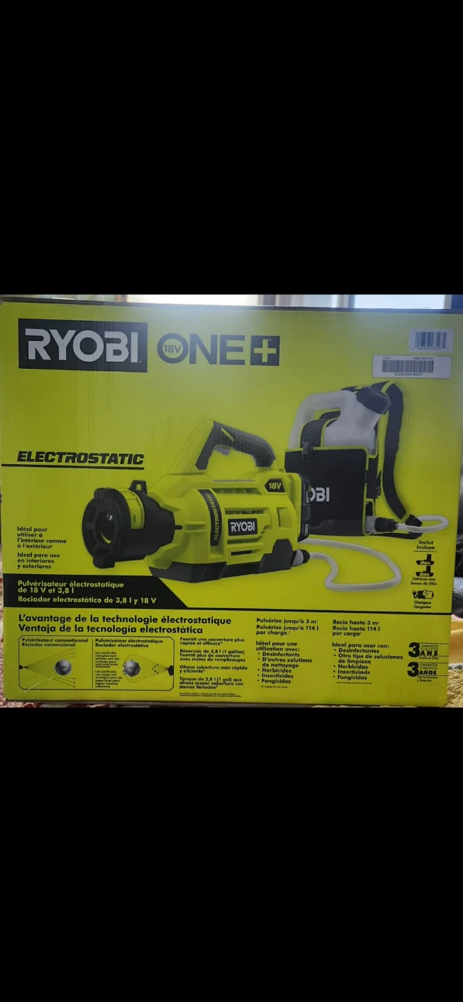 Ryobi 18V ONE+ Electrostatic Sprayer