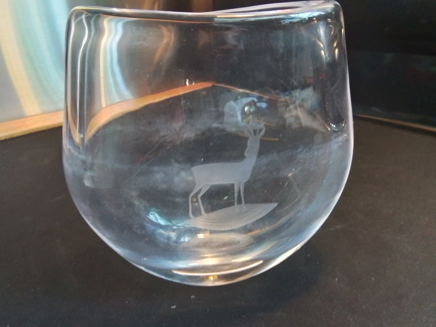 Glass Cabinet Vase by Vicke Lindstrand, ca. 1955 - photo 5