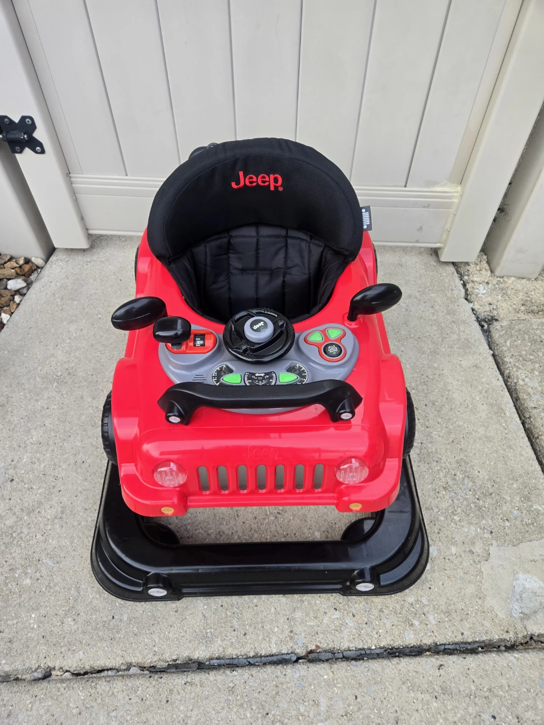 Jeep Baby Walker With Lights and Sounds – Excellent Condition