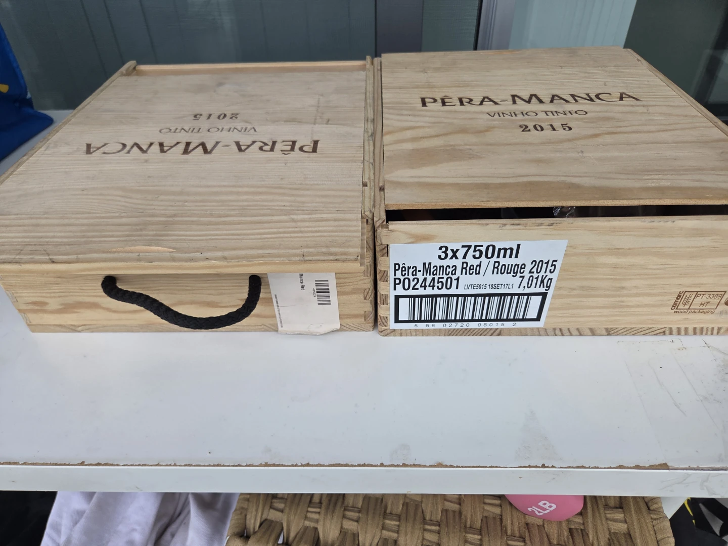 Pera Manca 2015 Vinho Tinto Wooden Crate - photo 5