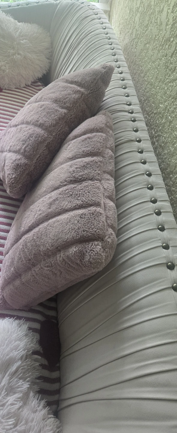 PINK Velvet Loveseat and Bench - photo 5