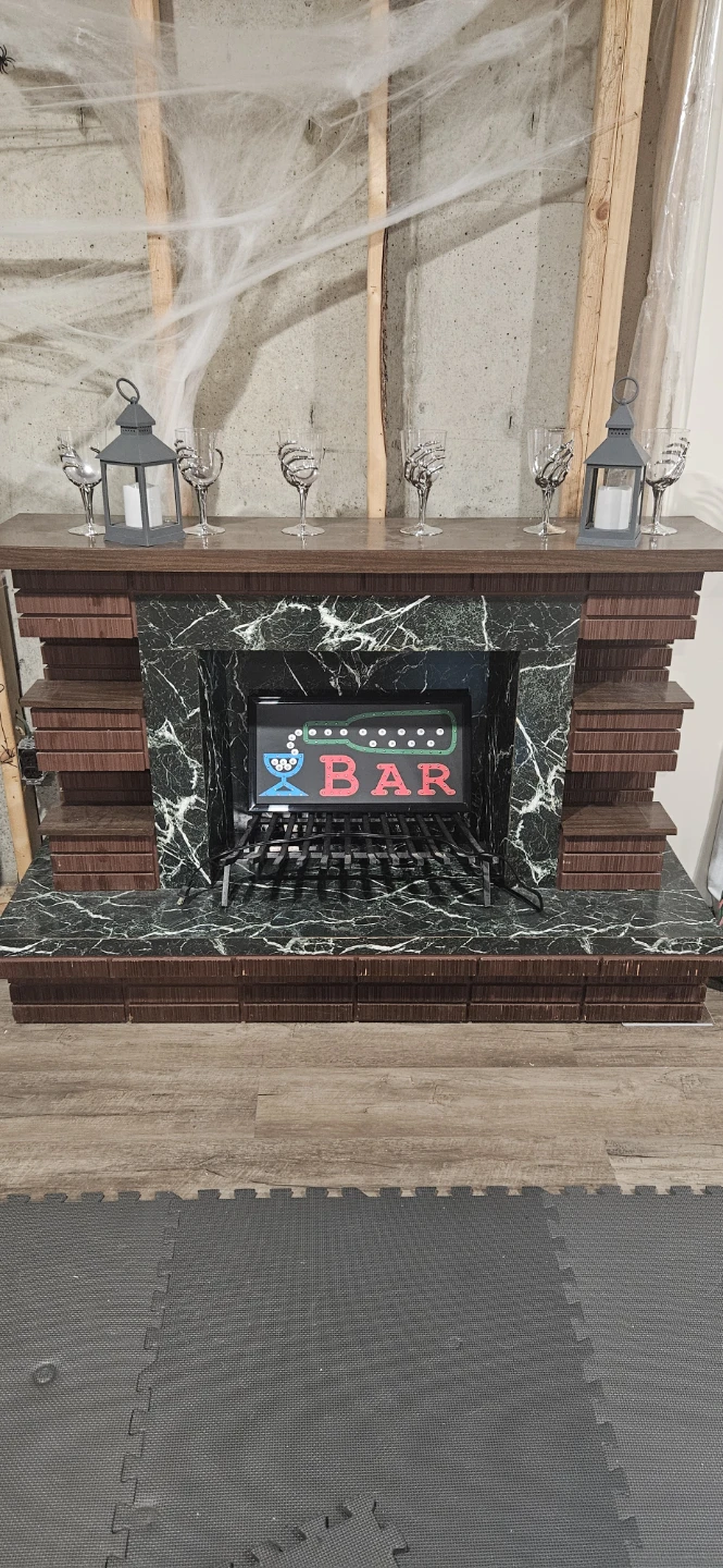 Faux Fireplace
