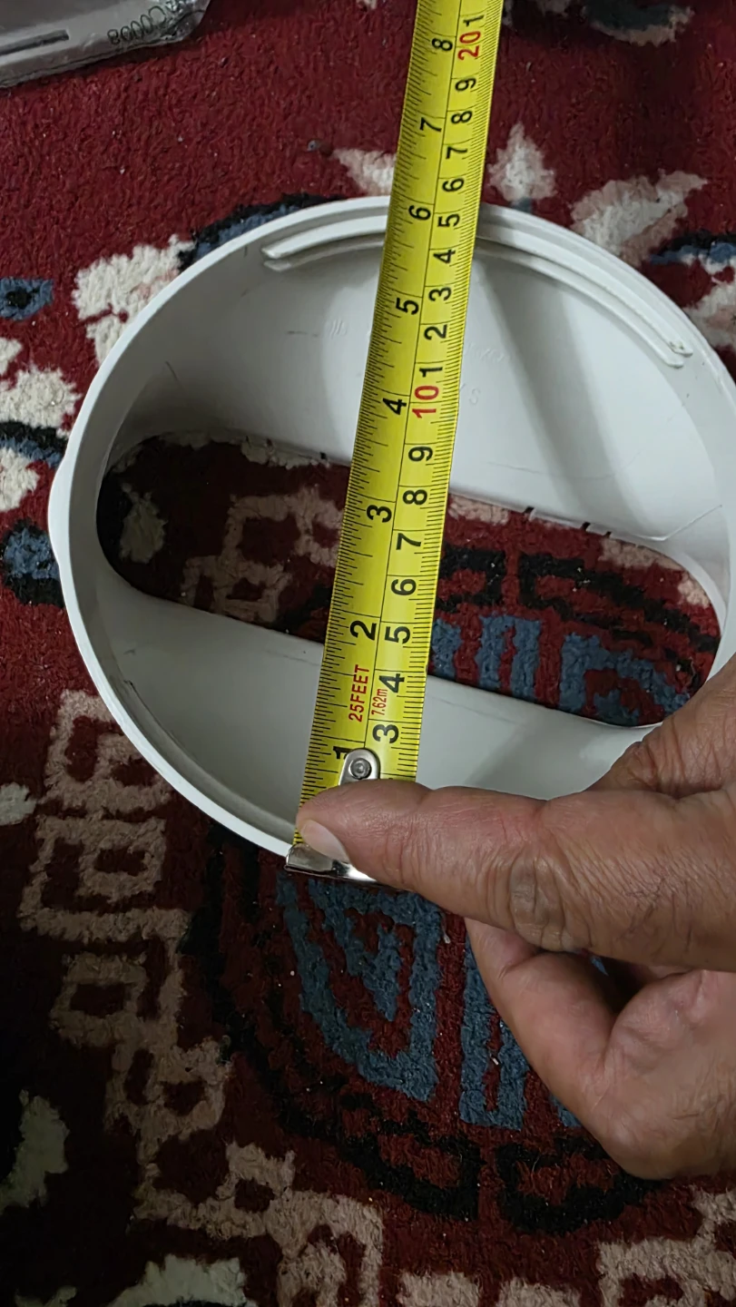 White Plastic Ducting Connector Set - photo 3