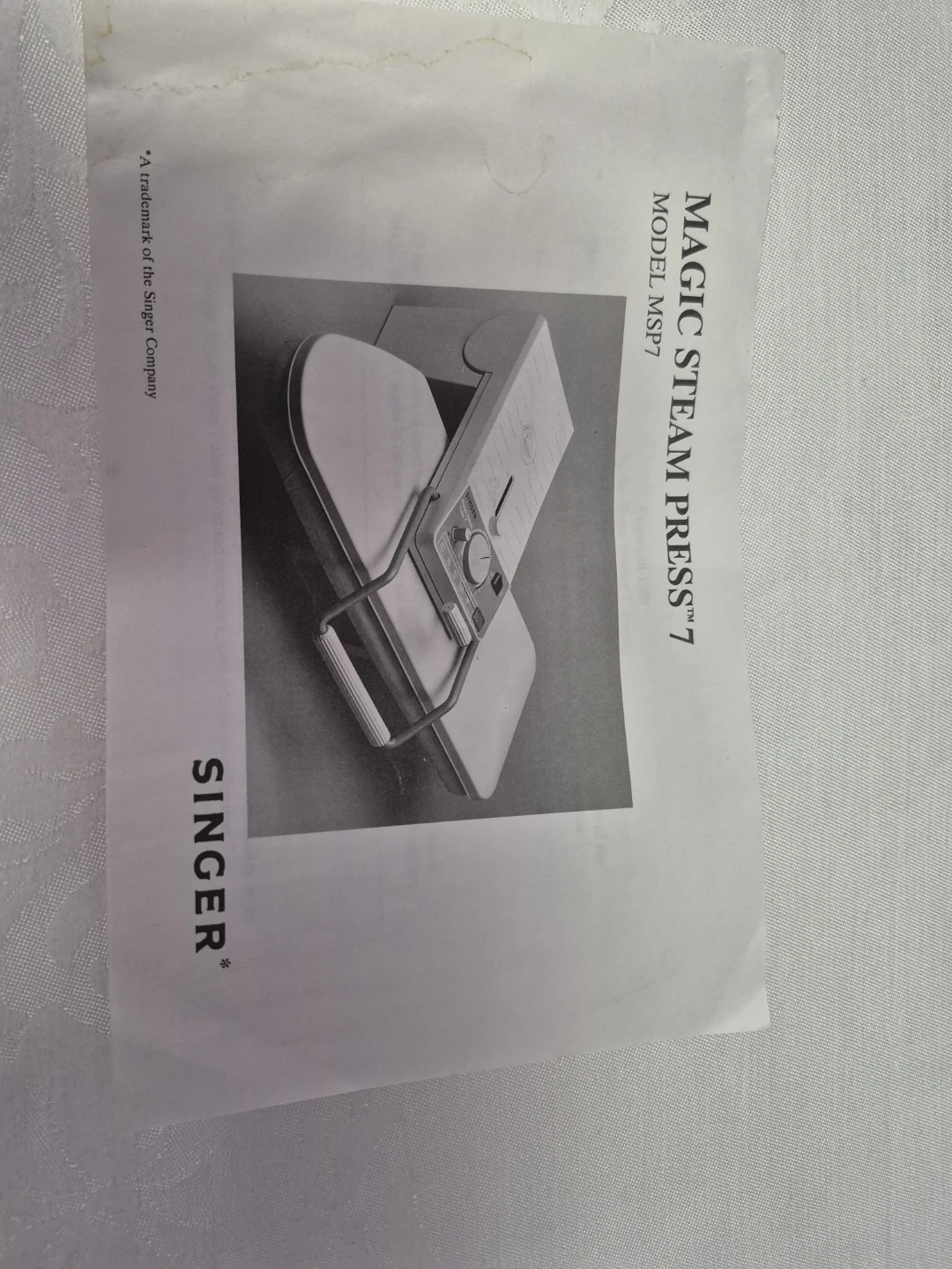 Singer Magic Steam Press 7,  rarely used - photo 2