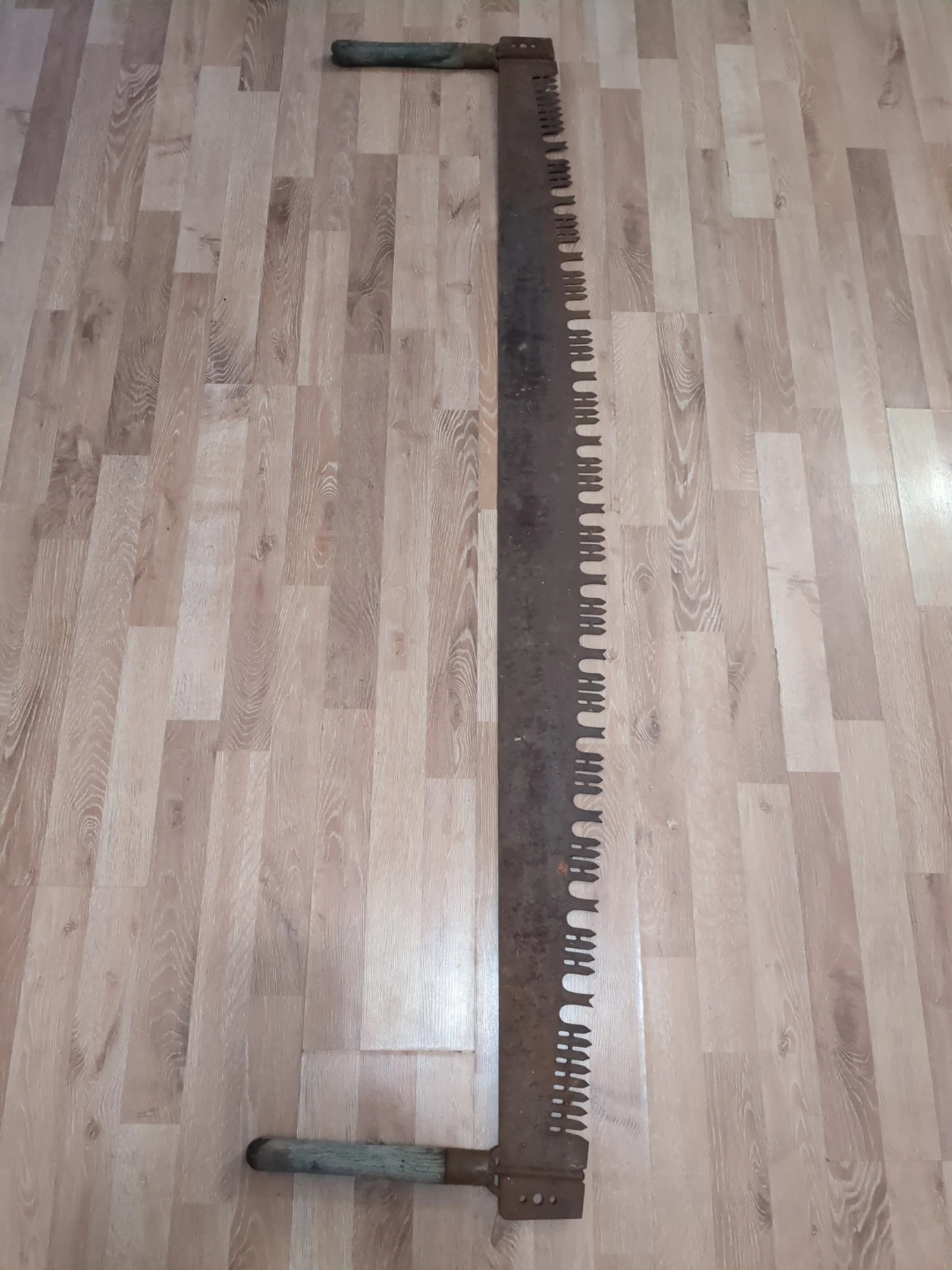 Vintage 2 Man Crosscut Saw 1930's-1940's - photo 2