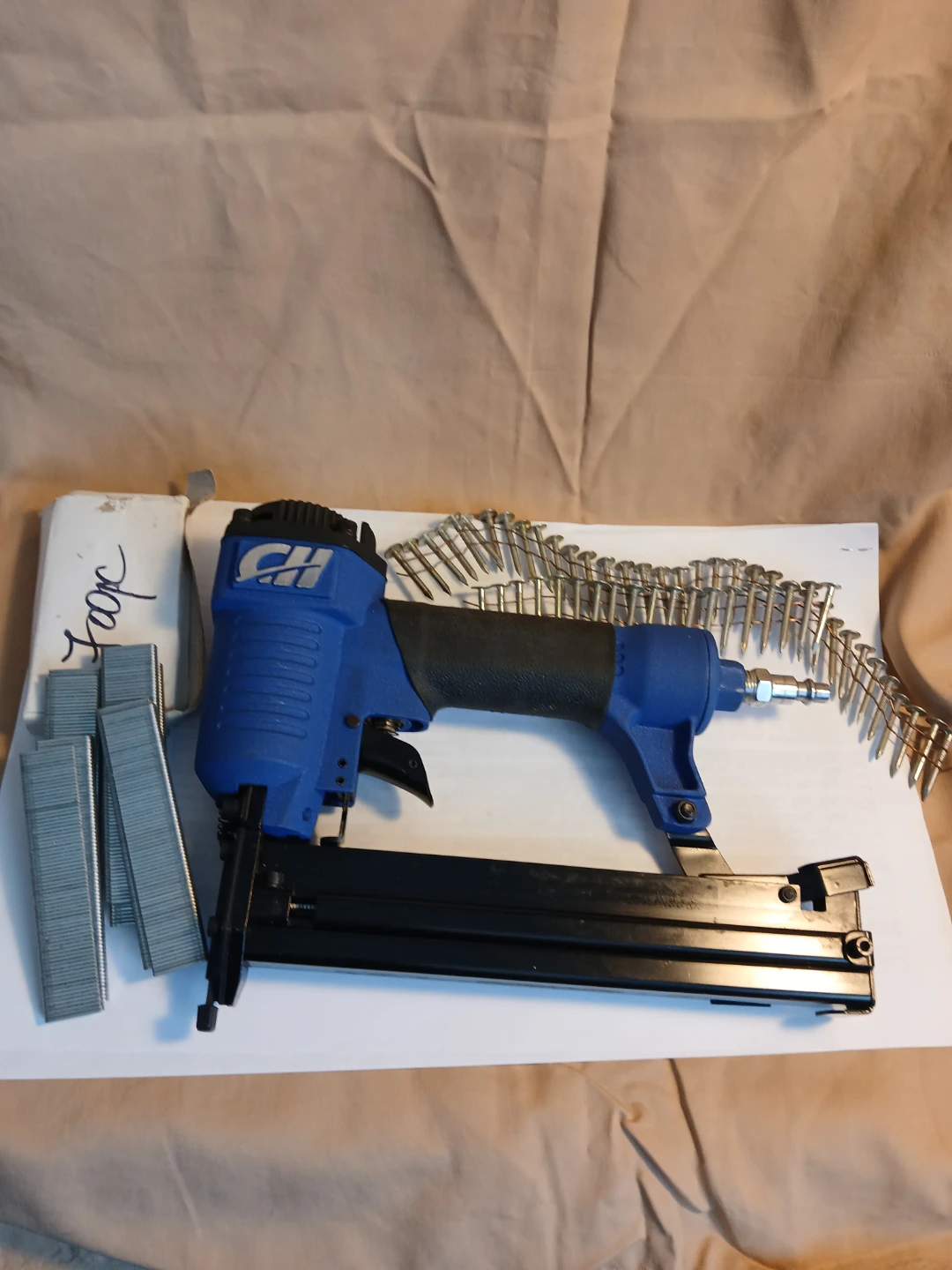 CH Air Framing Nailer with Collated Nails - photo 4