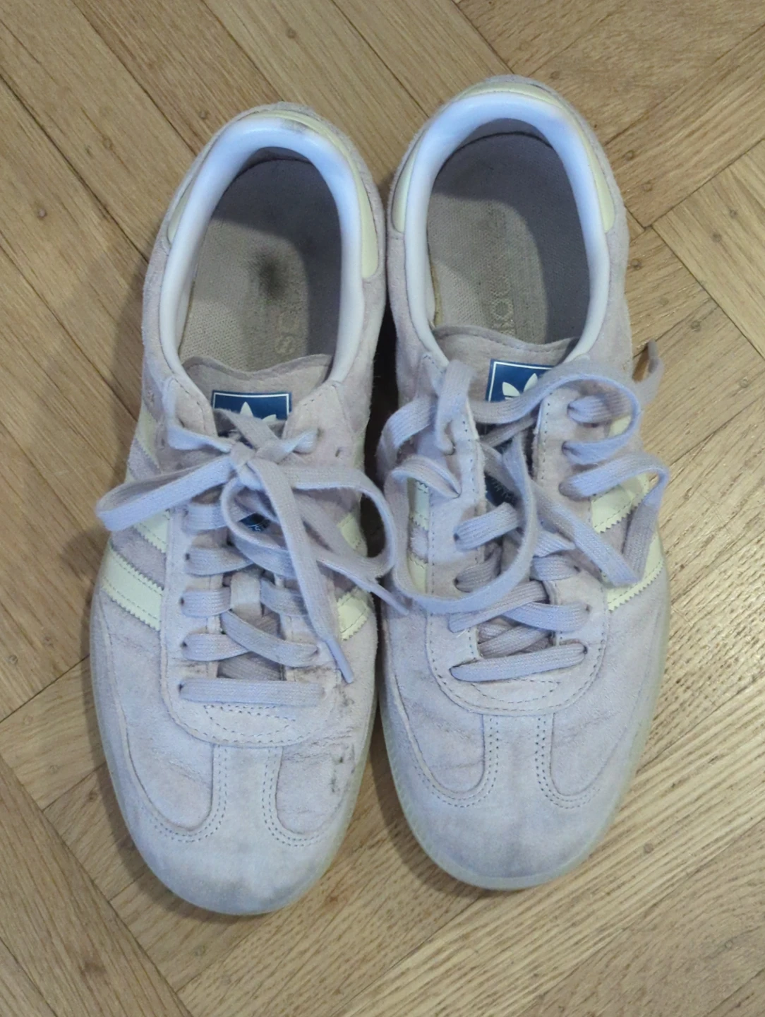 Adidas Samba OG Pastel Pink Suede Sneakers - photo 2