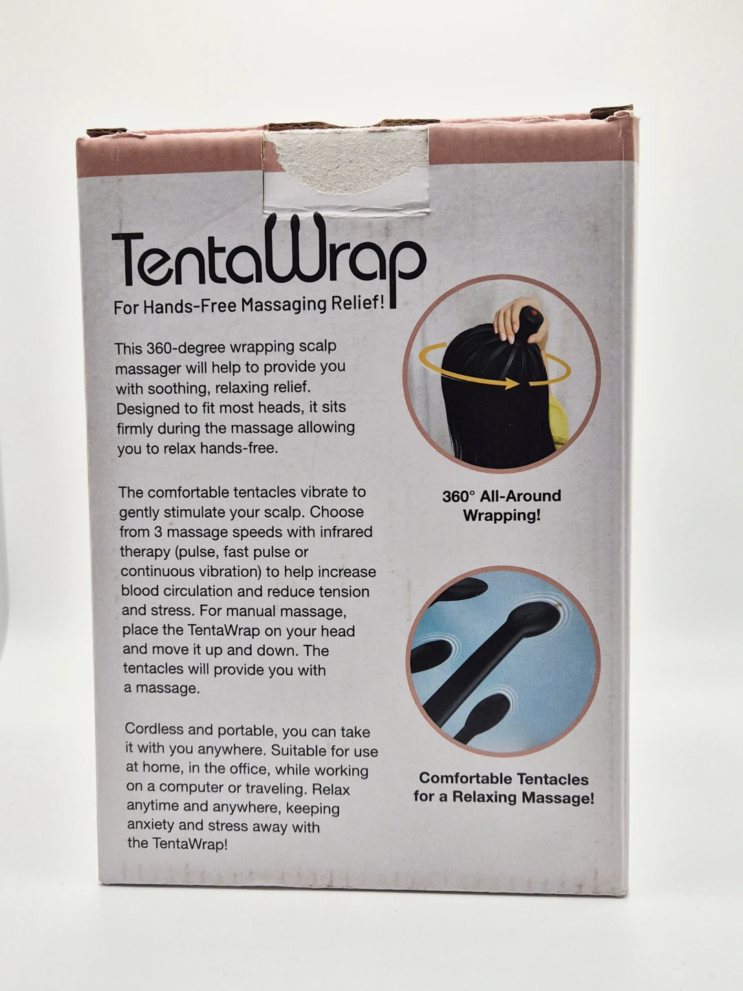 🤩 TentaWrap Hands-Free Massaging Scalp Massager - photo 3