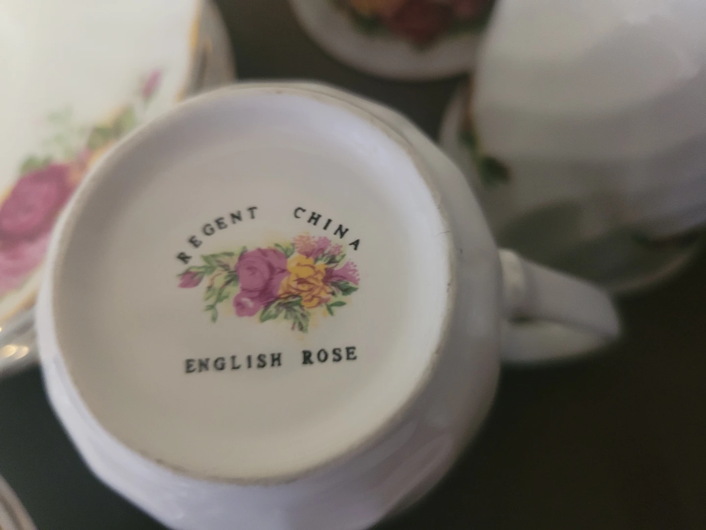 48 Myott Rose Garden Ironstone Dinnerware Set - photo 4
