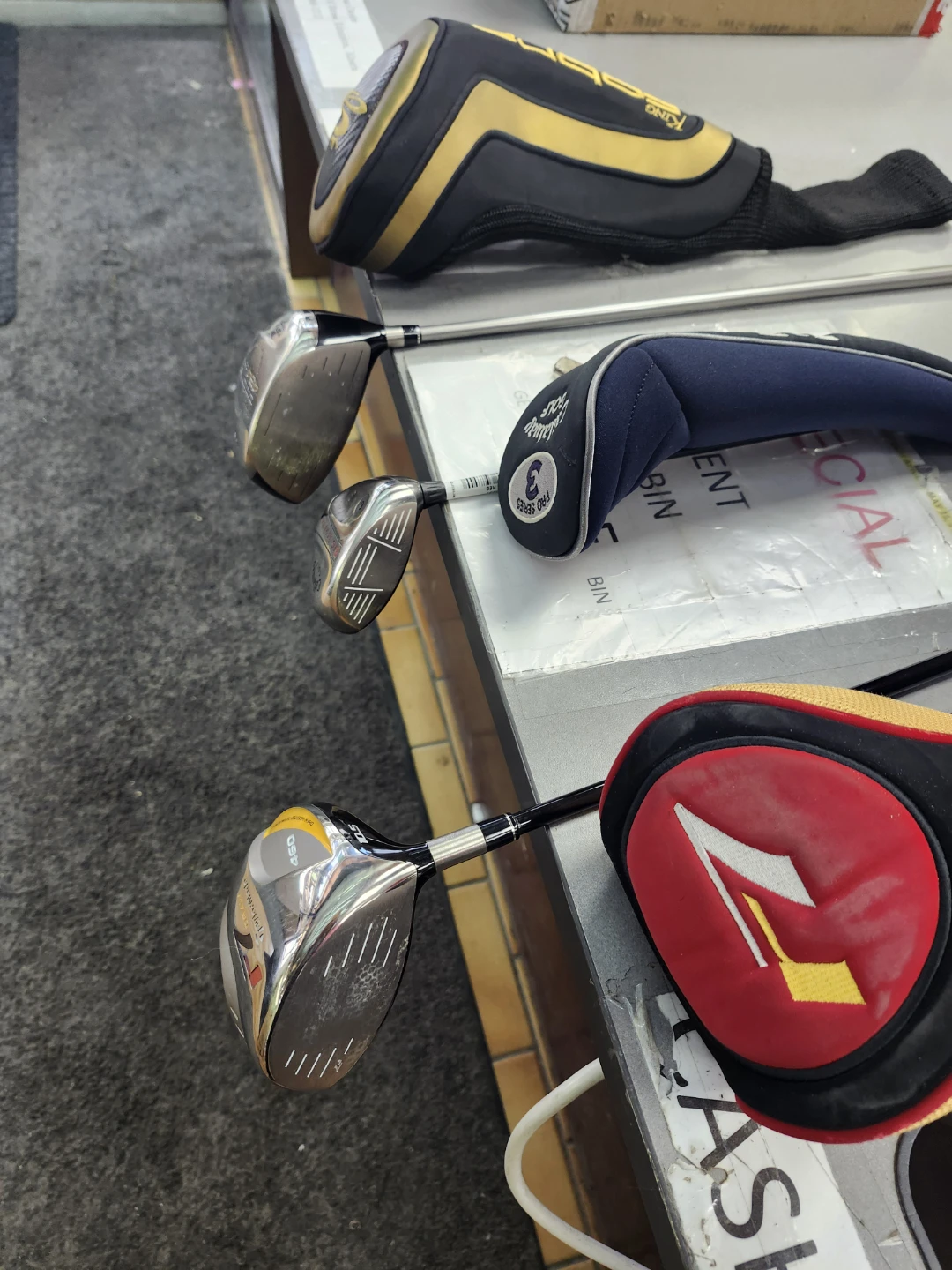 Callaway, Cleveland, TaylorMade Golf Drivers with Headcovers - photo 2