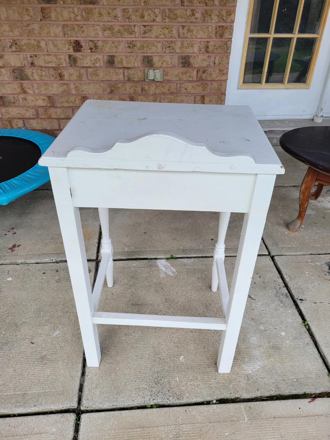 White Side Table