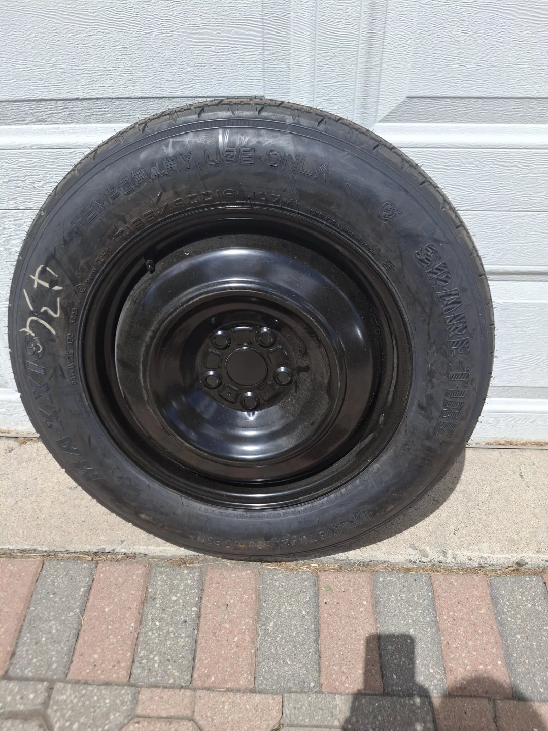 Toyota Tacoma spare tire