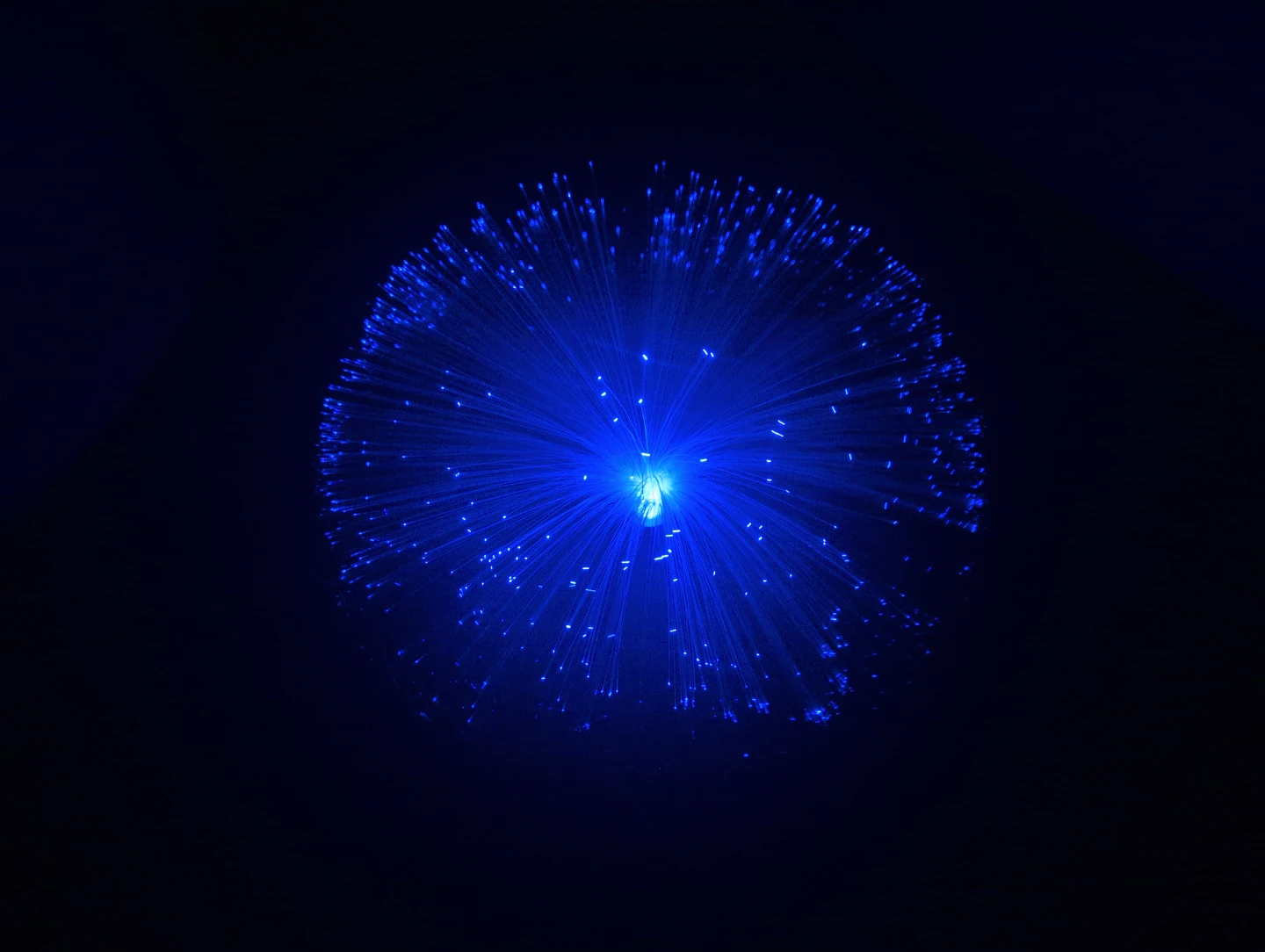 Vintage Fiber Optic Lamp - Colour Changing LED Light - photo 3