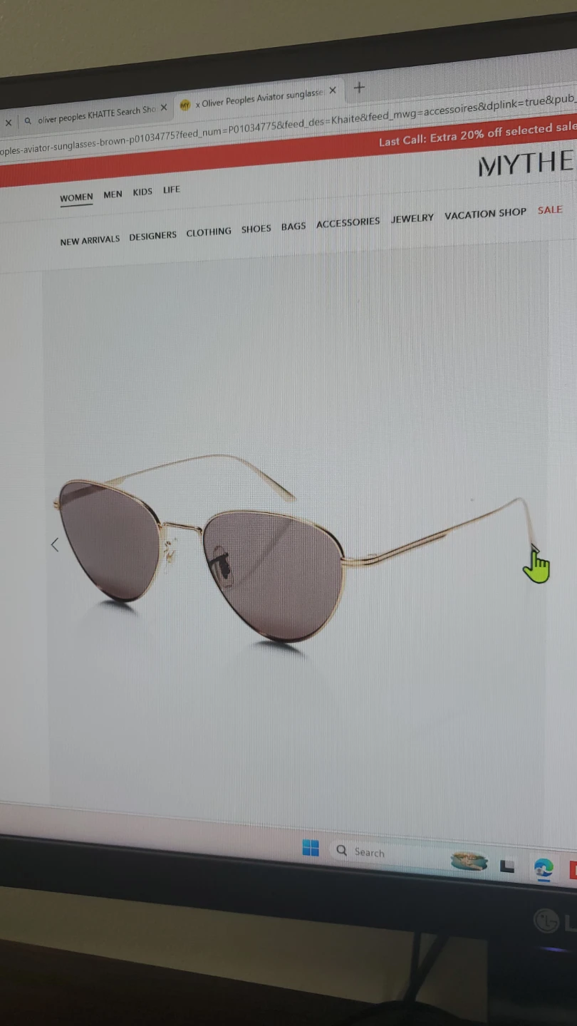 KHAITE x Oliver Peoples 1998C Sunglasses - photo 4