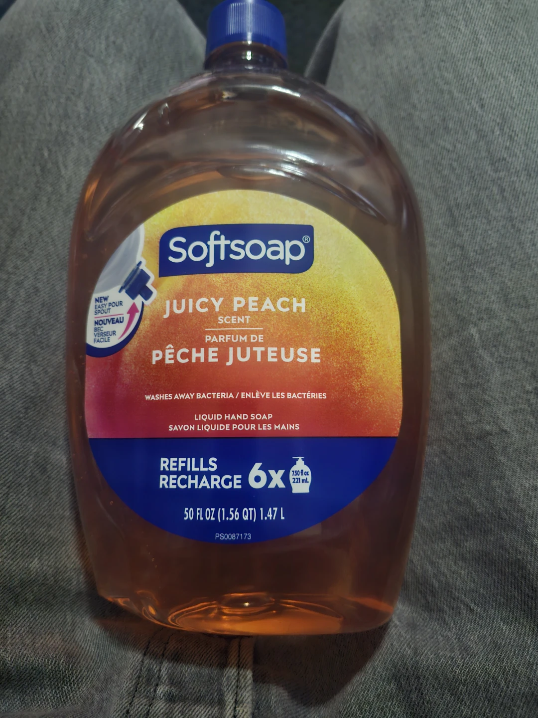 Softsoap Juicy Peach Liquid Hand Soap 50 FL OZ
