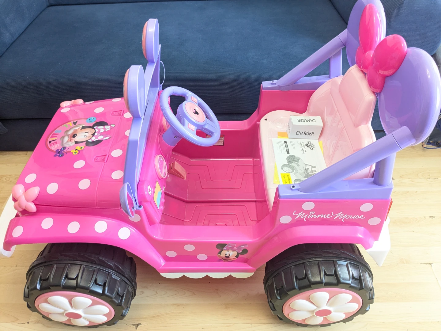 Minnie Mouse's Flower Power 4 x 4 Electric Ride On Car