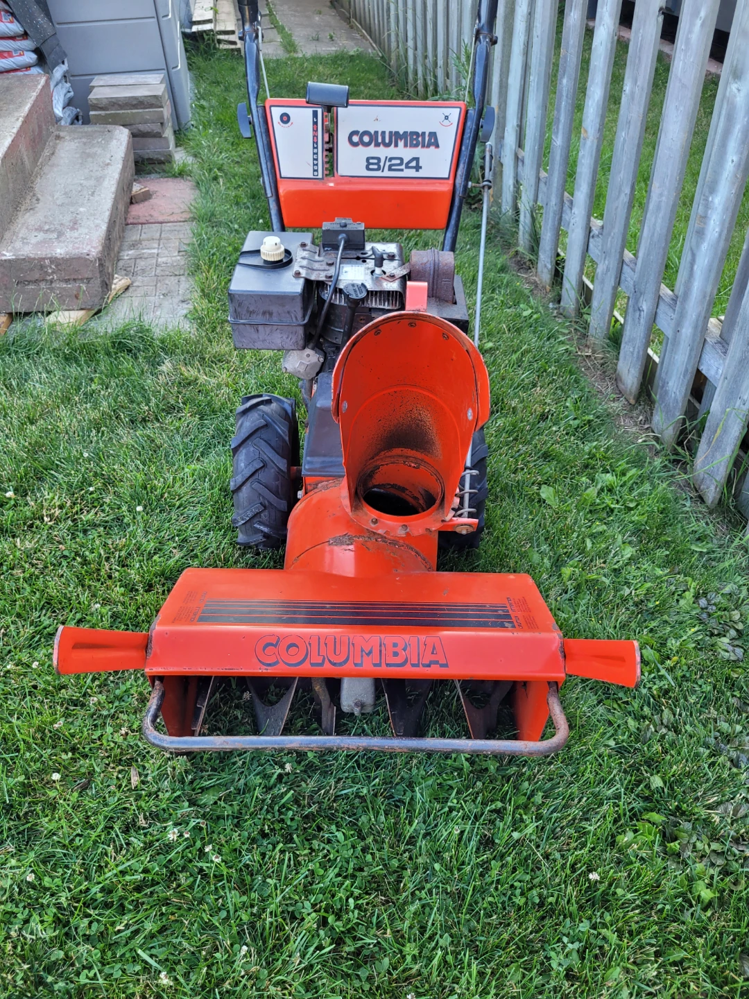 Columbia 8/24 Snowblower