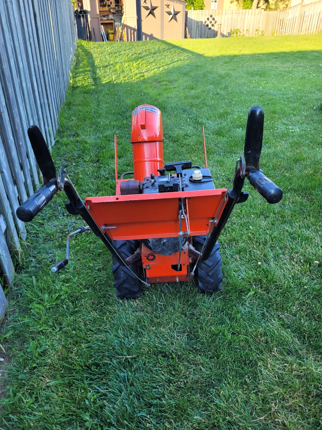 Columbia 8/24 Snowblower - photo 4
