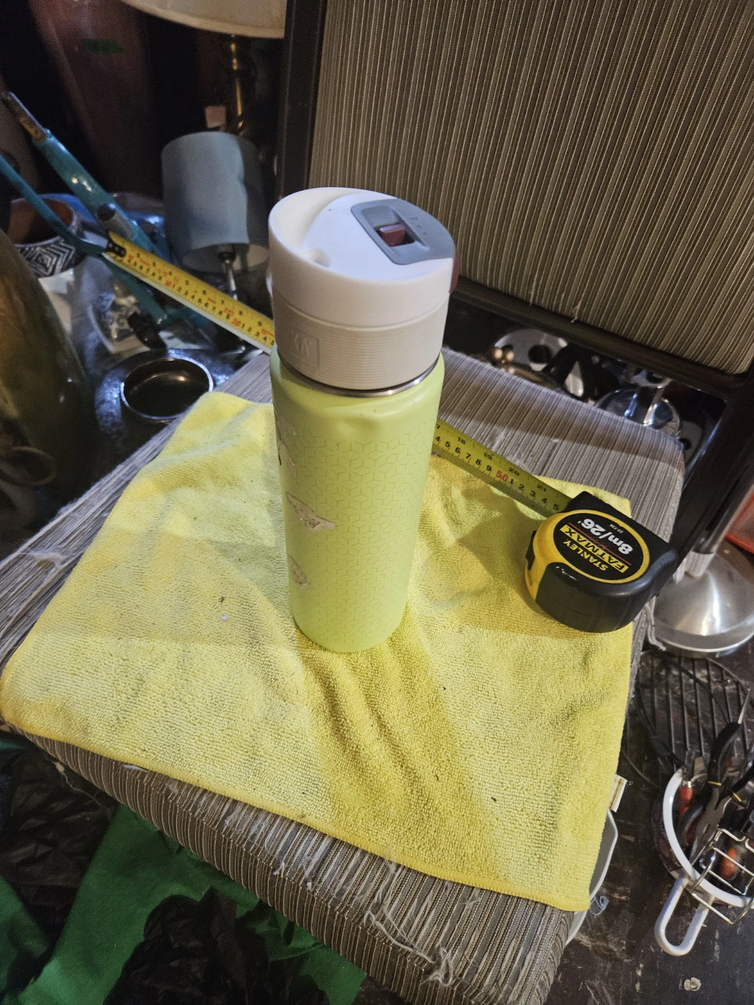 Lime Green Tumbler with Lid - photo 2