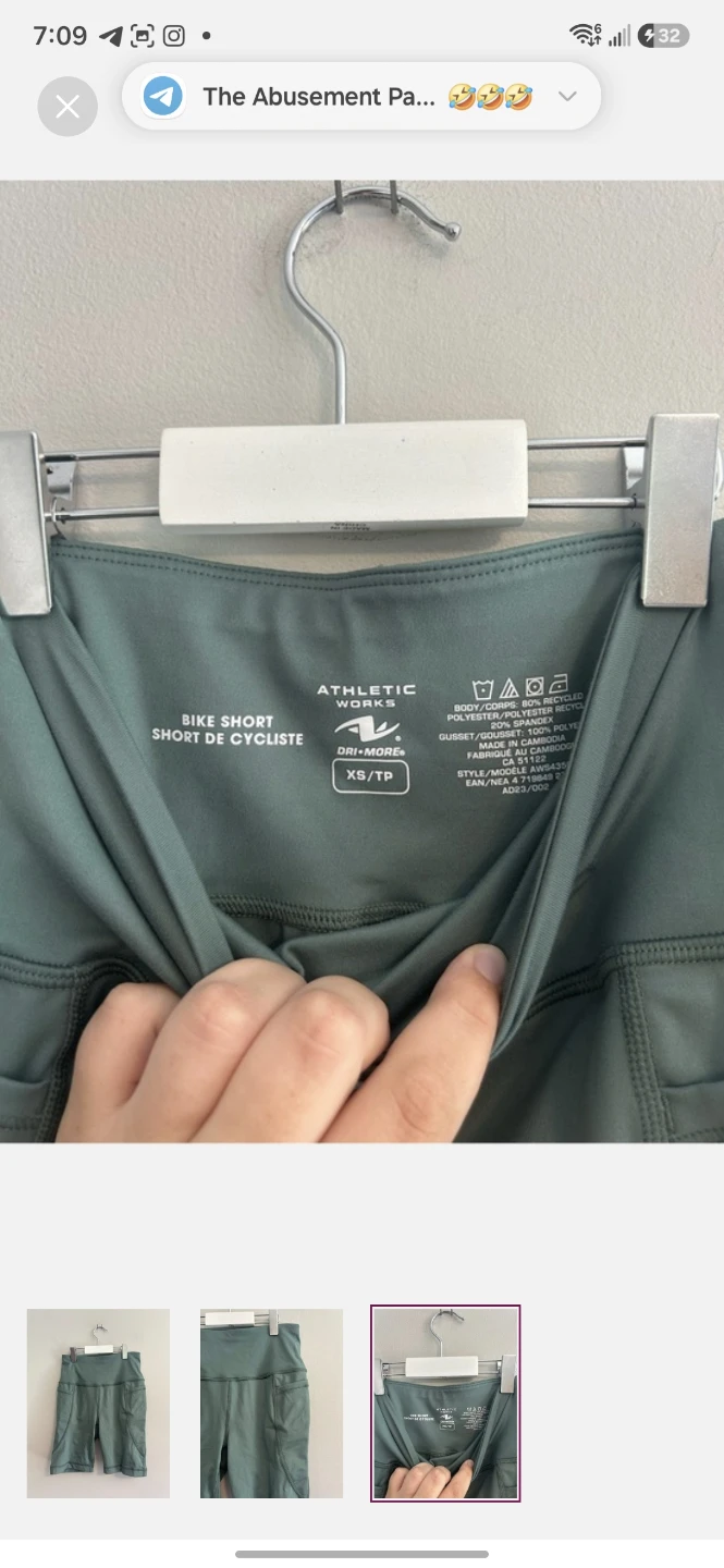 Athletic Works Bike Shorts - photo 3