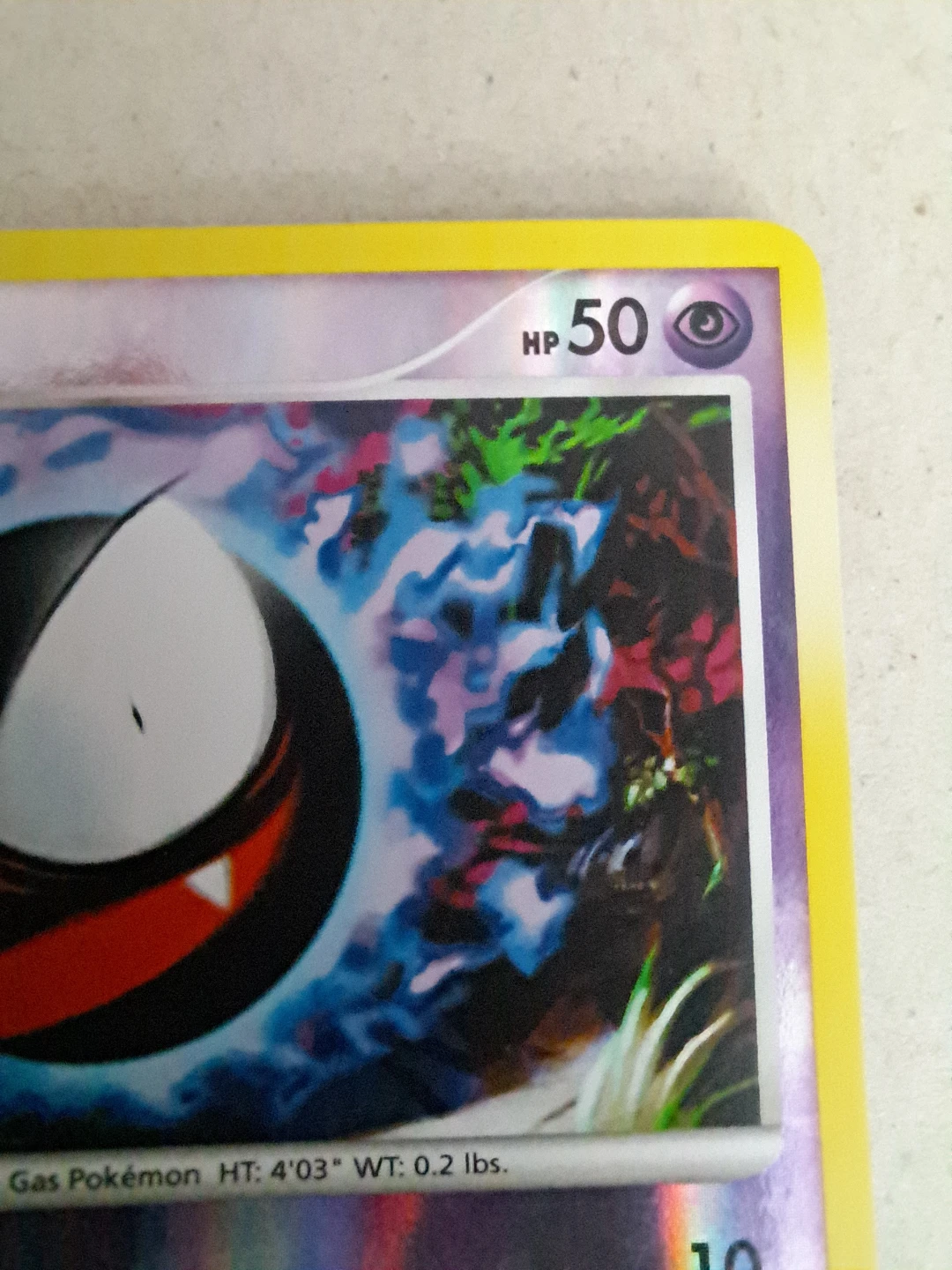 Gastly 36/ 99 Psychic Reverse Holo LP - photo 2