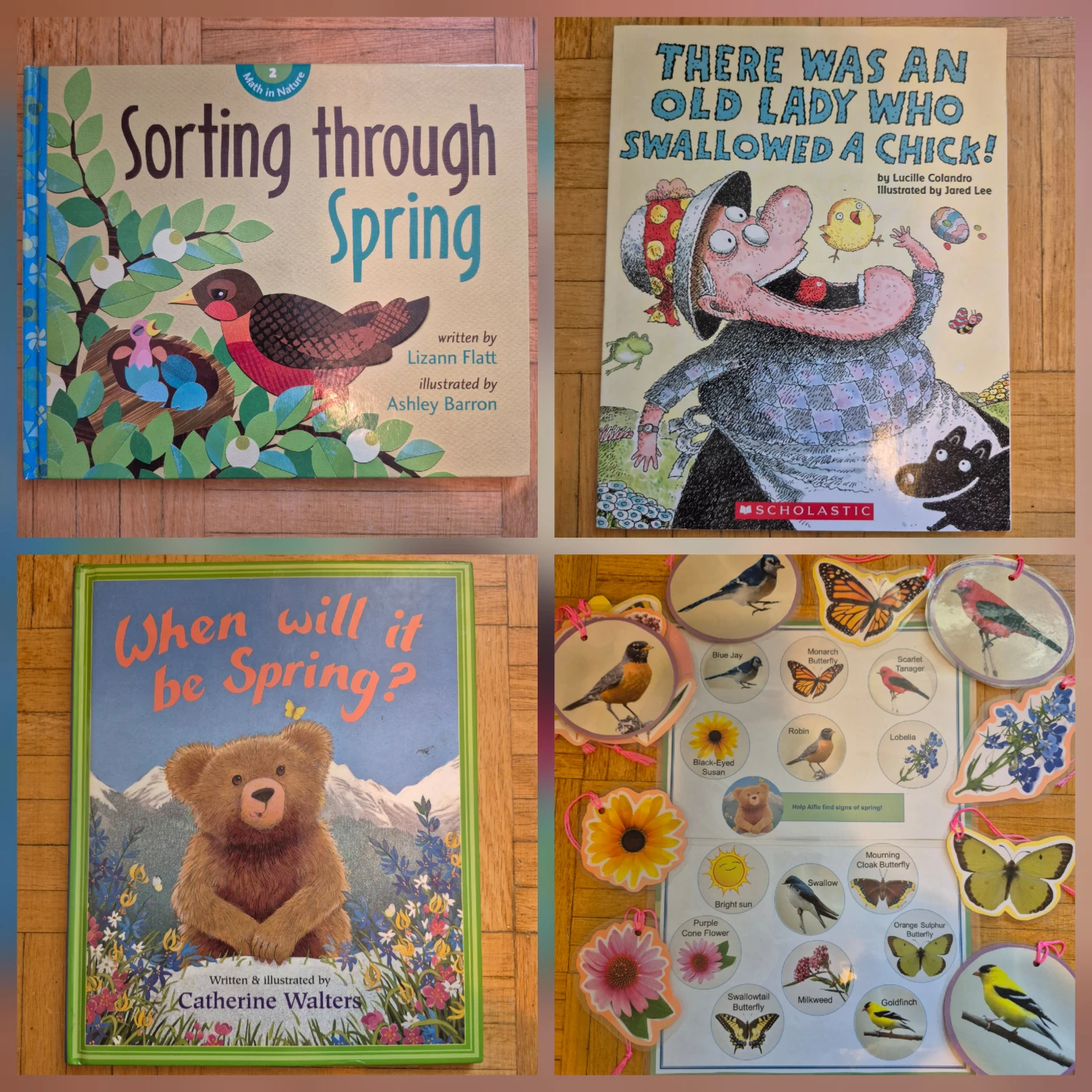 Set of 10 books for Kindergaten about Spring, Seeds, Gardening - photo 2