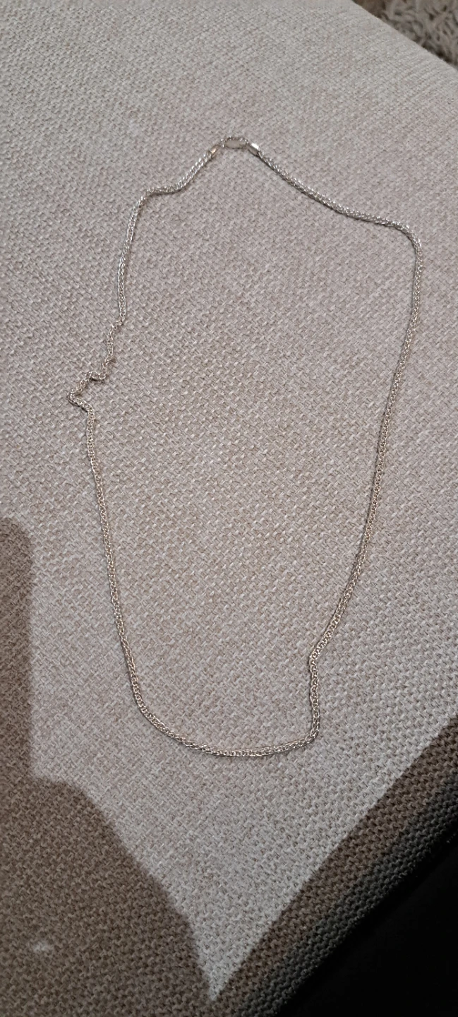 Rope chain 925  Silver Chain Necklace - photo 2