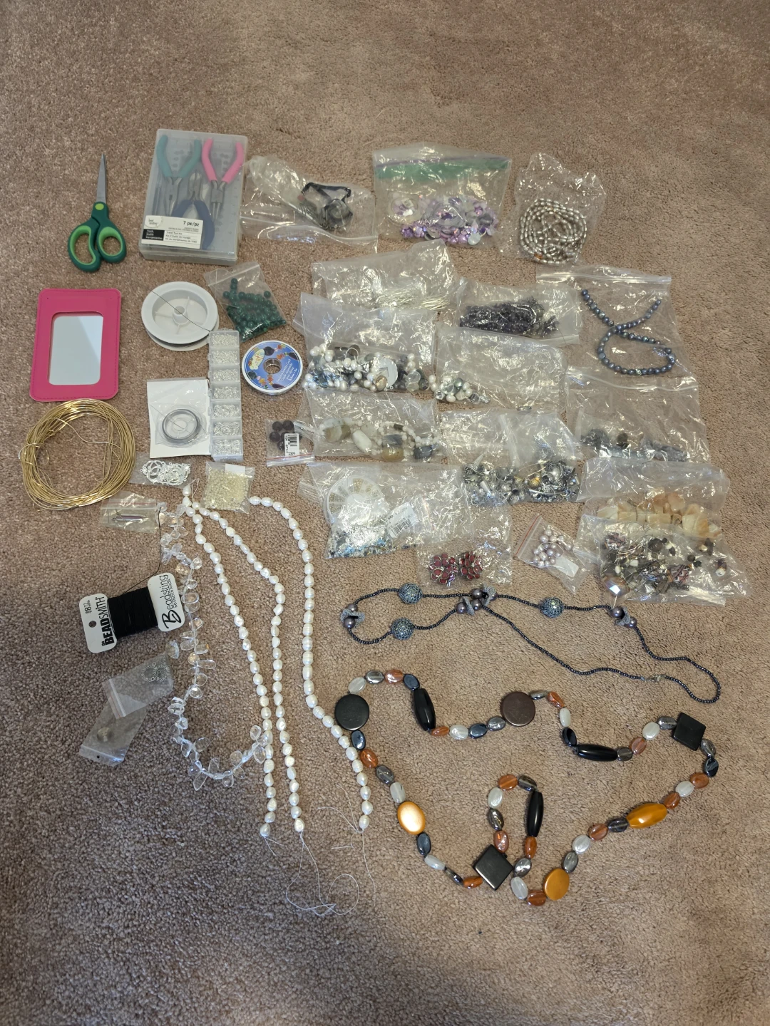 Jewelry making supplies and tools