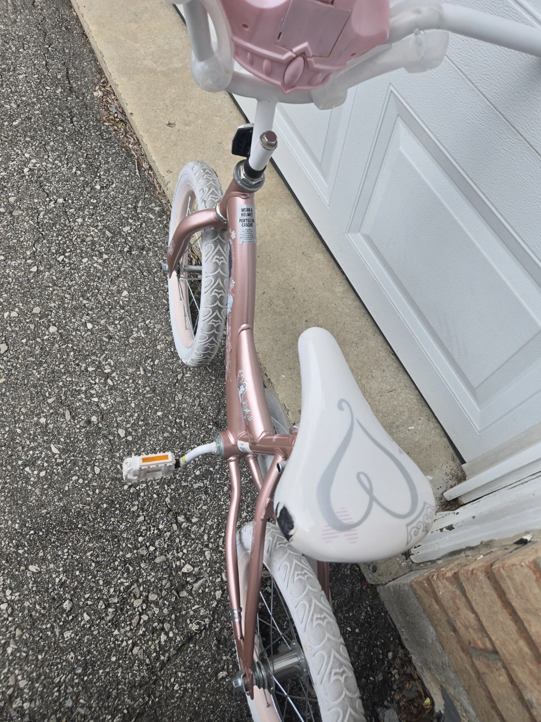 Kids Pink Princess Bike