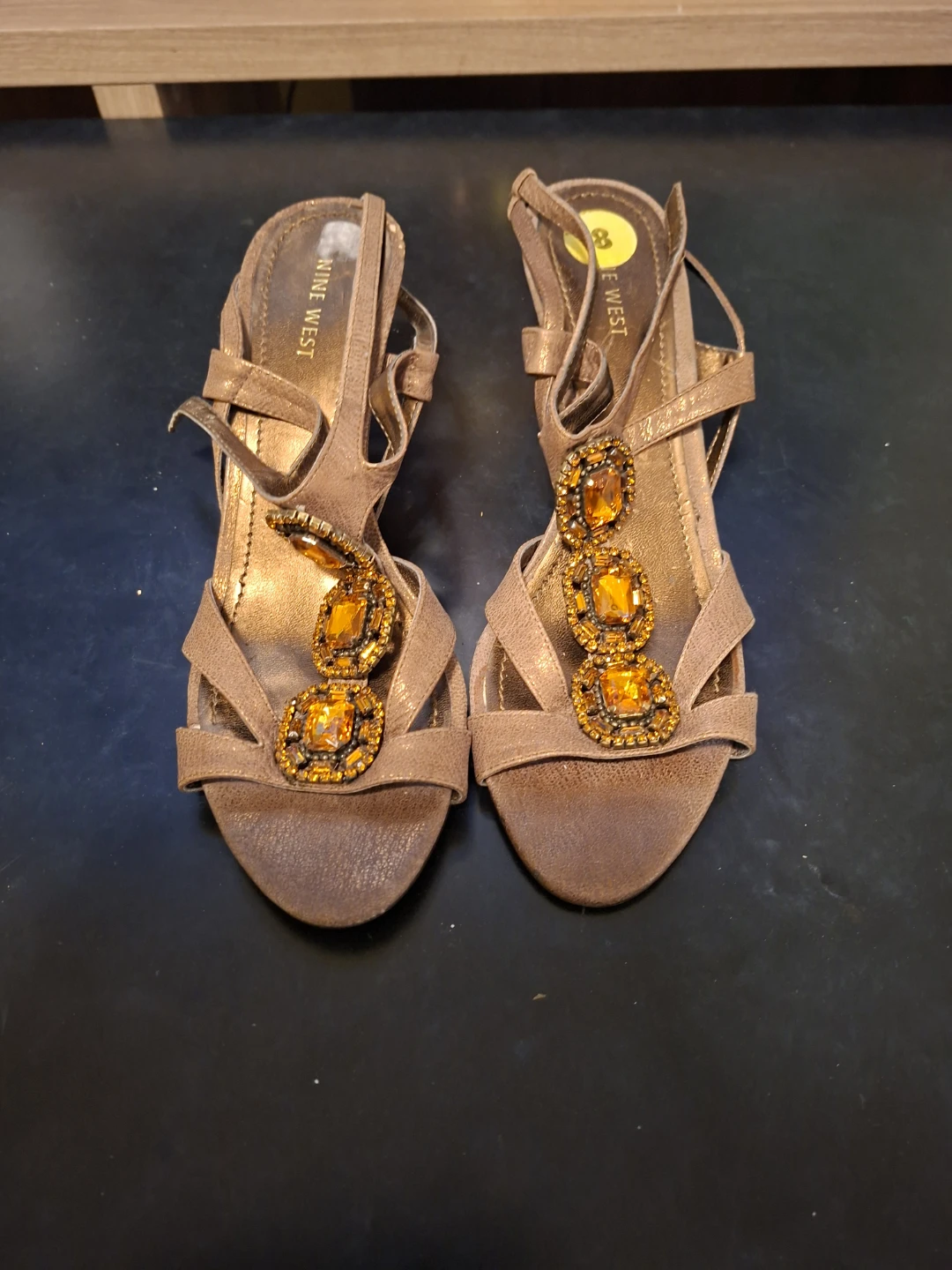 Nine West Women's Embellished Strappy Heels