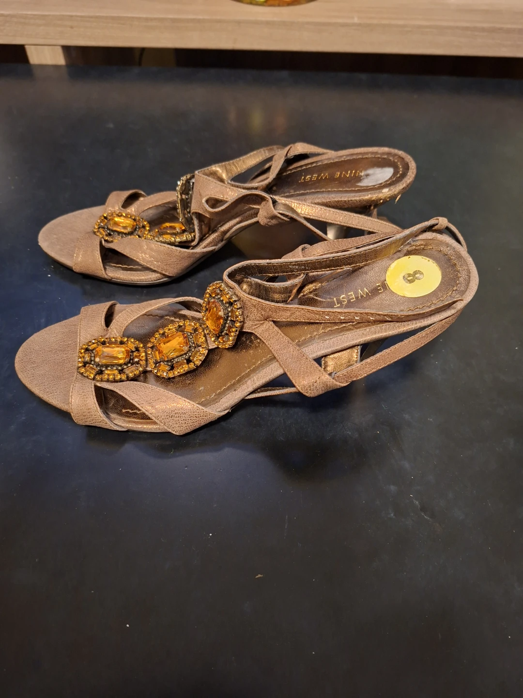 Nine West Women's Embellished Strappy Heels - photo 2