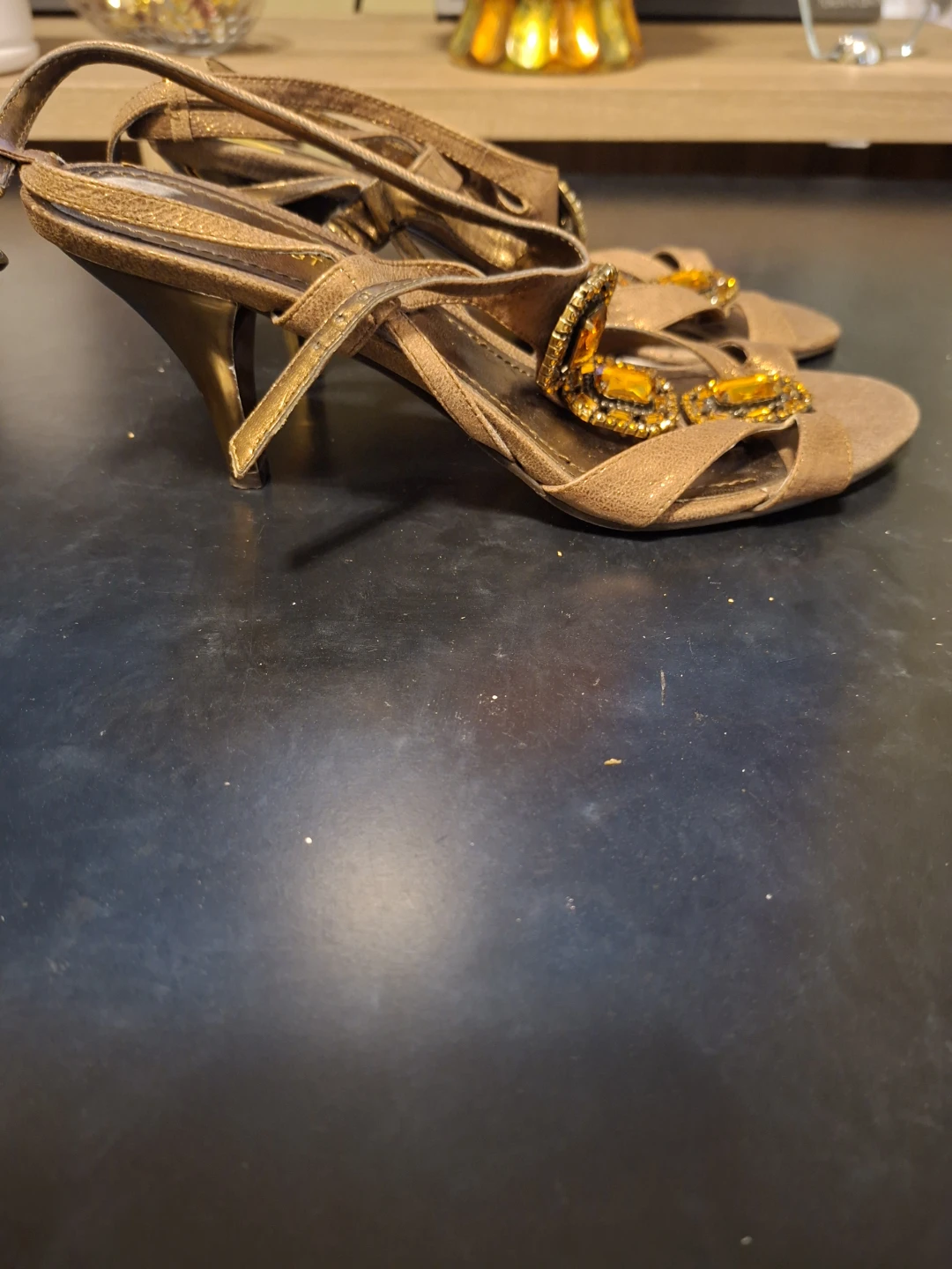 Nine West Women's Embellished Strappy Heels - photo 4
