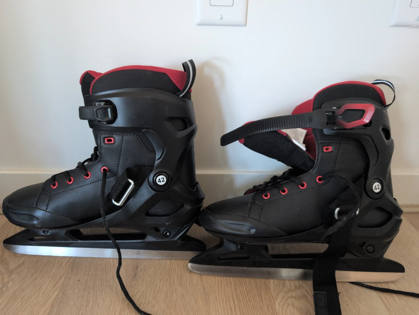 Black Ice Skates