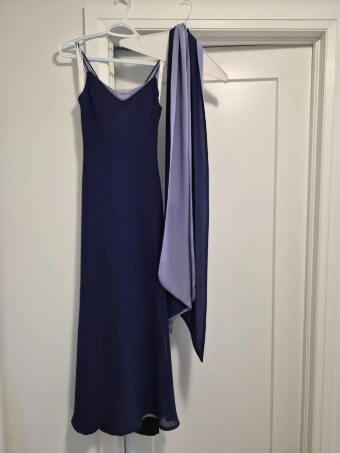 Women's Formal Dress with Scarf - photo 2