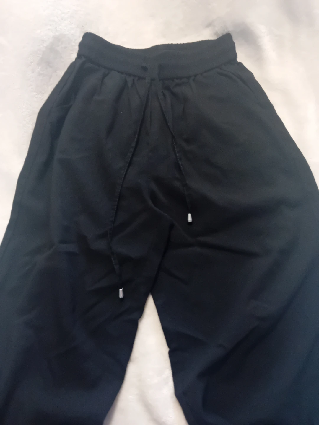 Black Drawstring Pants