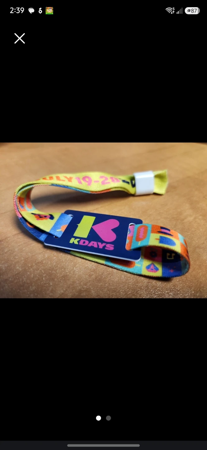 K-DAYS 10 DAY WRISTBAND
