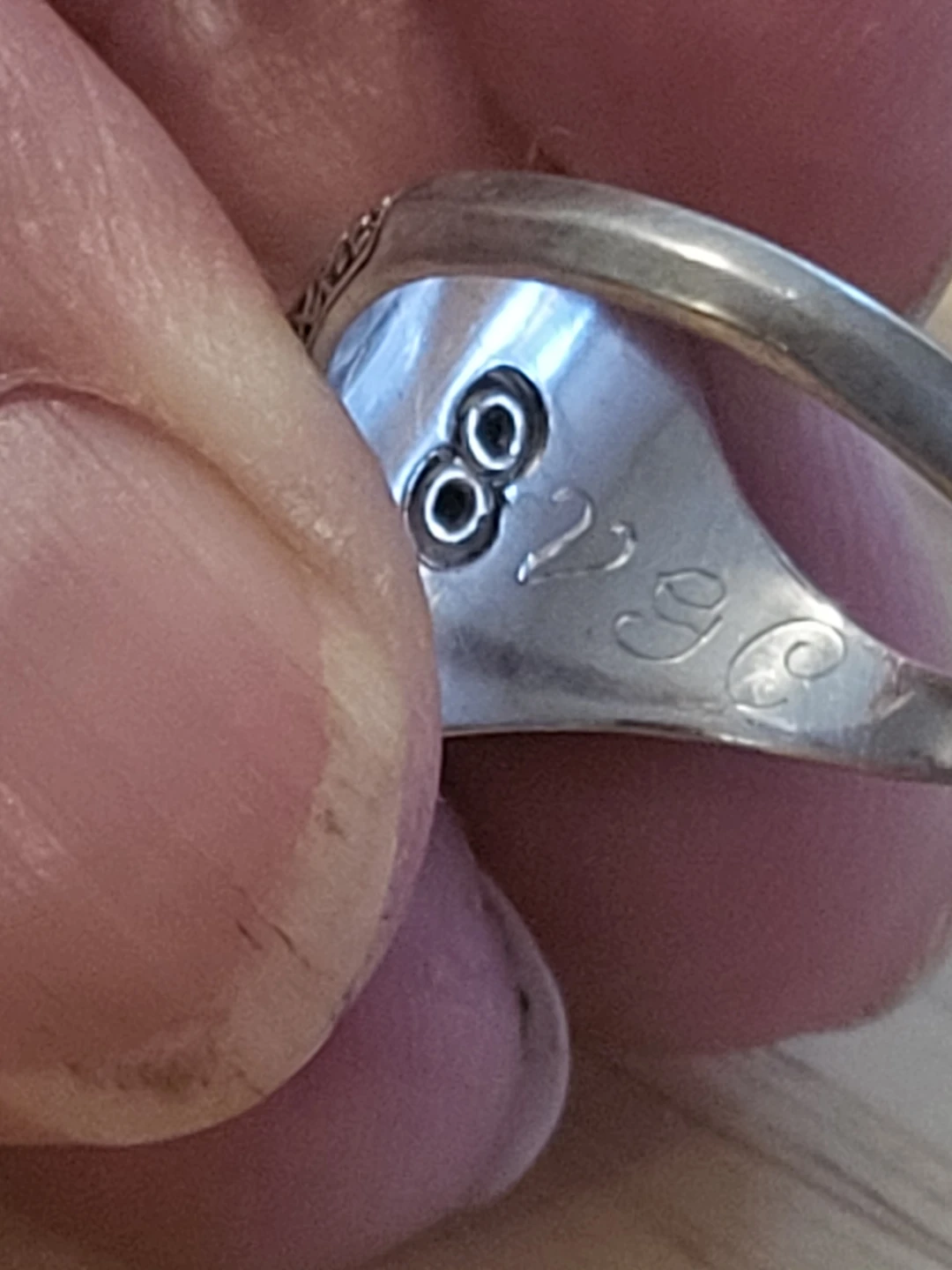 Argentus Sterling Silver Blue Stone Ring - photo 2